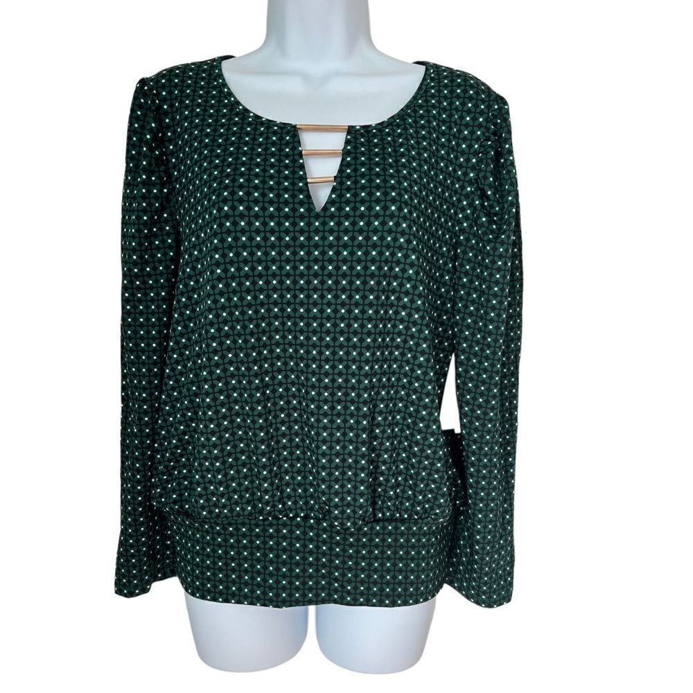 NWT Meraki Pullover Long Sleeve Blouse sz L
